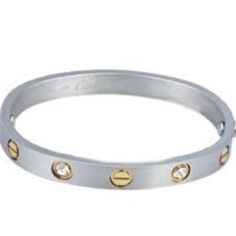 two tone cartier bracelet|cartier bracelets for women.